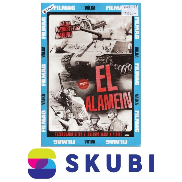 DVD El Alamein - česky, italsky