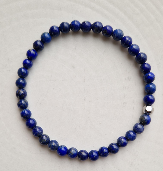 Bracelet LAPIS LAZULI 4mm
