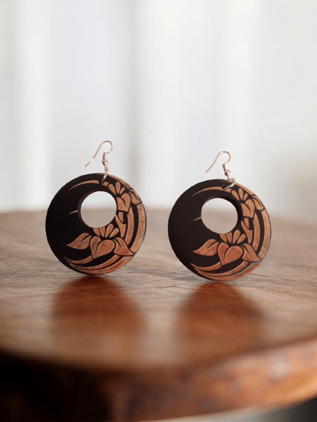 Boucles d’oreilles “Mali Lotus Spirit”