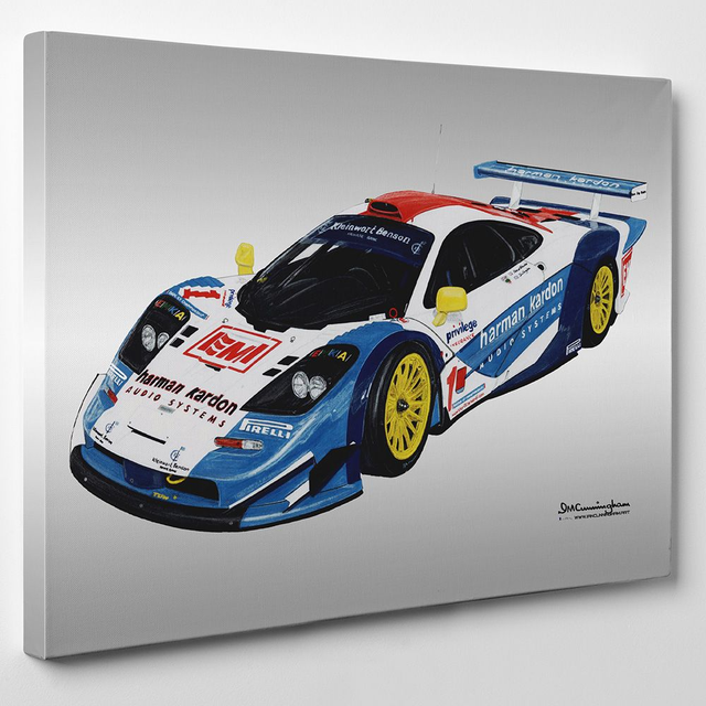 A00 000 McLaren #1 F1 GTR #024R British GT 1999 EMKA Racing Motorsport