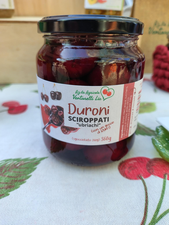 Duroni sciroppati "ubriachi"