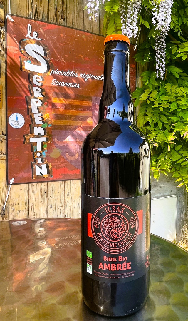 Bière locale ICSAS 75 CL Blonde ou Ambrée