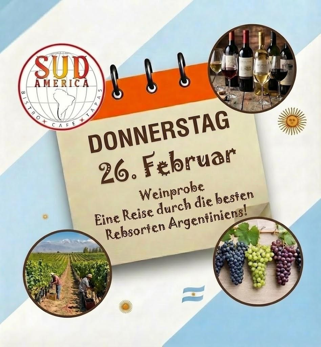 Weinprobe 26.Februar 19 Uhr