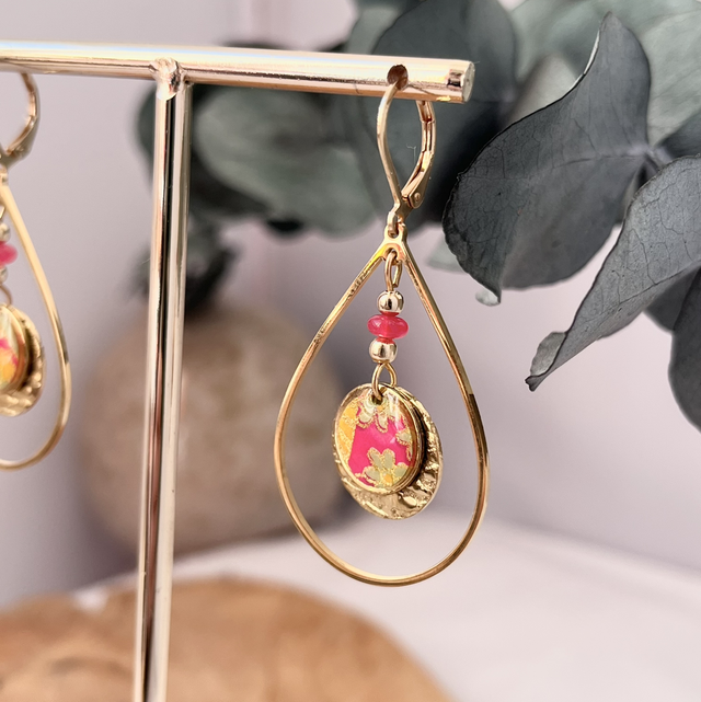 Boucles d’oreilles acier inoxydable