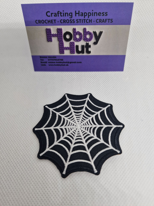 Embroidered Patch - Spider Web
