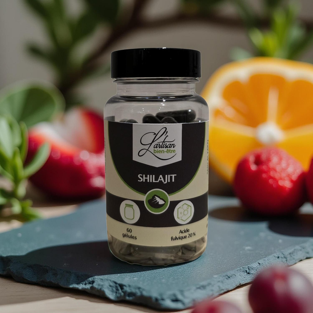Gélules de Shilajit 60 gélules ( 1 mois ) 