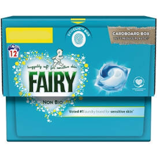Washing pods, Fairy Non Bio PODS® Washing Liquid Capsules 12 Washes 