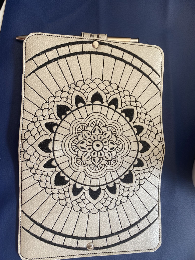 Notebook/Journal Cover with notebook &amp; Pen - A6