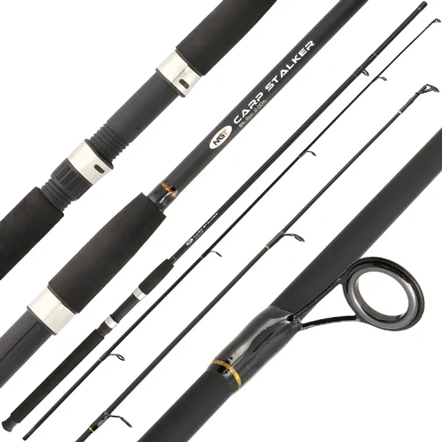 NGT Carp Stalker - 8ft, 2pc Stalking Rod (Glass) £13.00