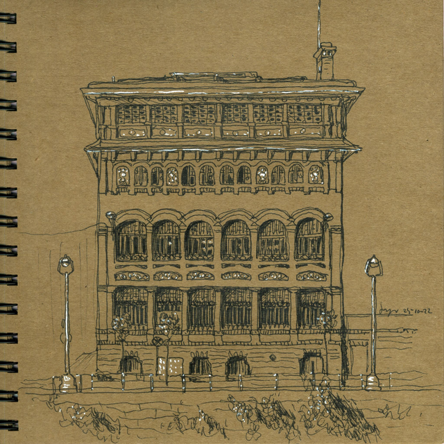 Dibujo Casa Cuna Bilbao