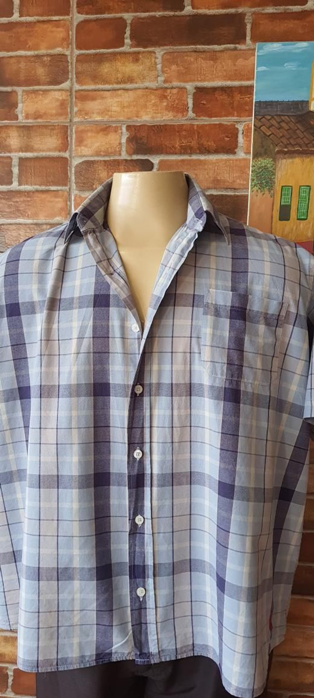 Camisa Quadriculado Masc. T/G