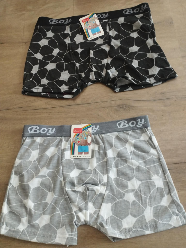 Lot de deux boxers garçons 14/16 ans