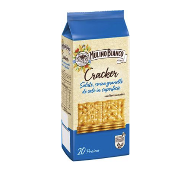 Mulino Bianco - Cracker sótlan, natúr 500g