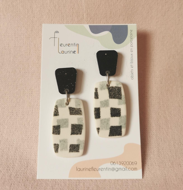 Paire de Boucles d'oreilles 