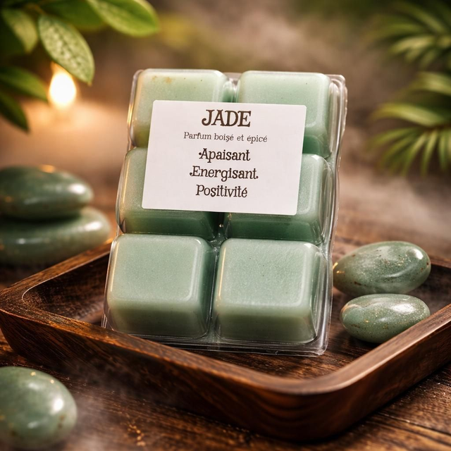 "Jade" - Fondant pour brûleur - Cire de soja 