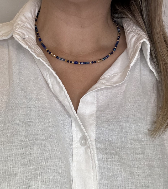 Collier Esmée Lapis Lazuli 