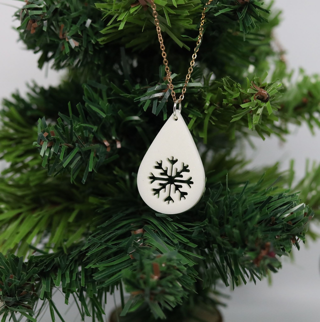 Collier mini goutte Flcon