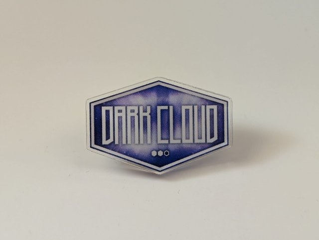 DARK CLOUD BADGE