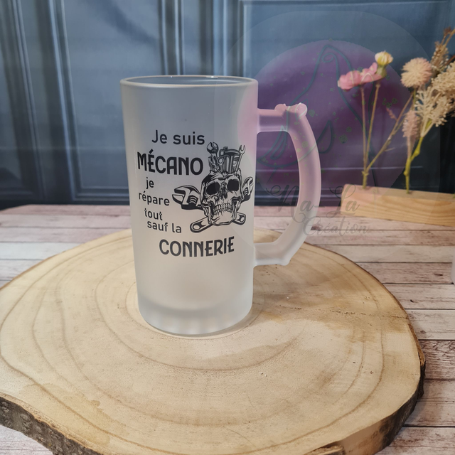 🍺 Chope de bière prête à offrir– un cadeau qui a du sens spécial mécano