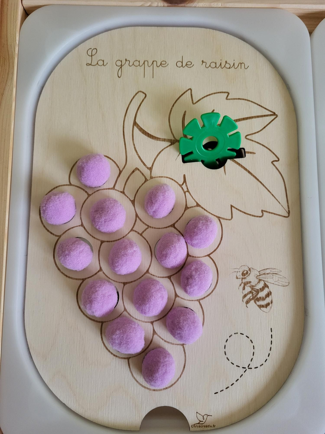 La grappe de raisin