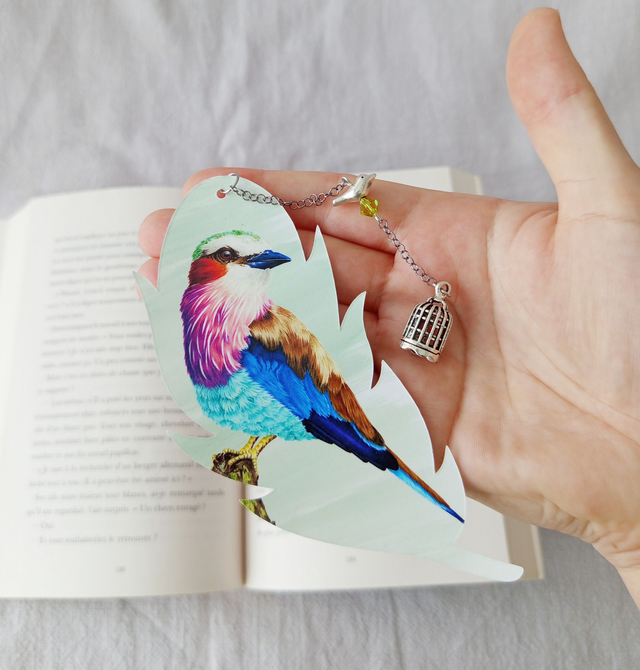 Marque page Oiseau