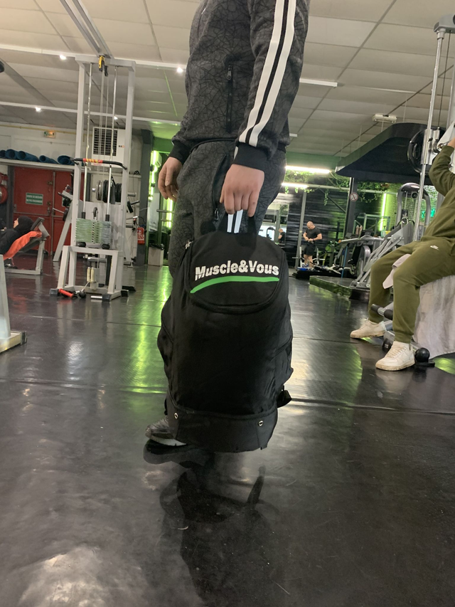 Sac Muscle&amp;vous noir/vert