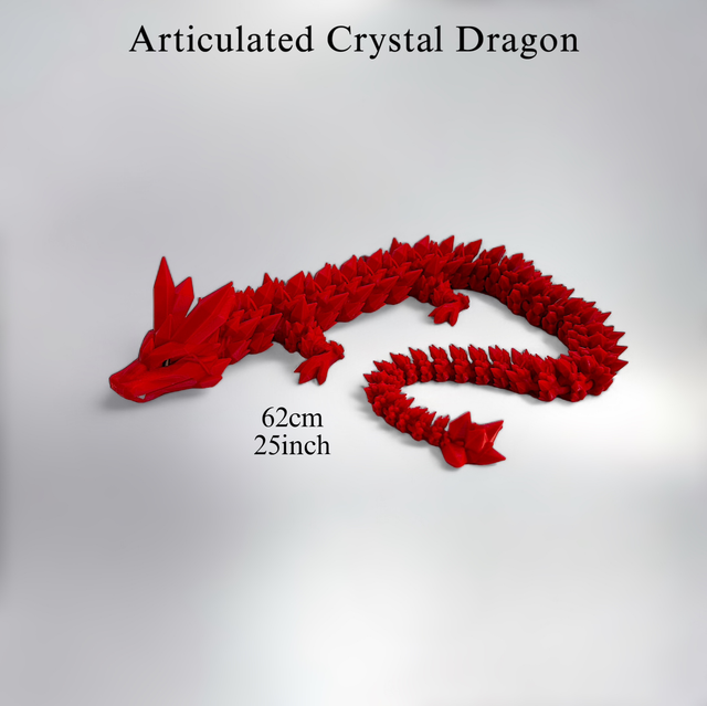 Crystal Dragon Red