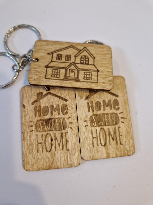 Standard Home Sweet Home Keyring