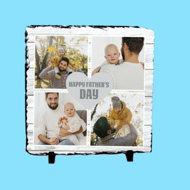 Photo slate  Glossy 20cm by 20 cm