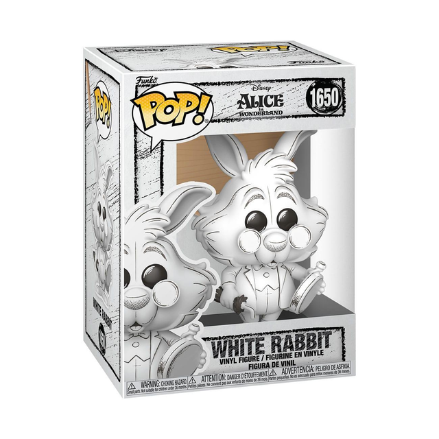 Funko Disney POP! Vinyl Figure Sketched- White Rabbit