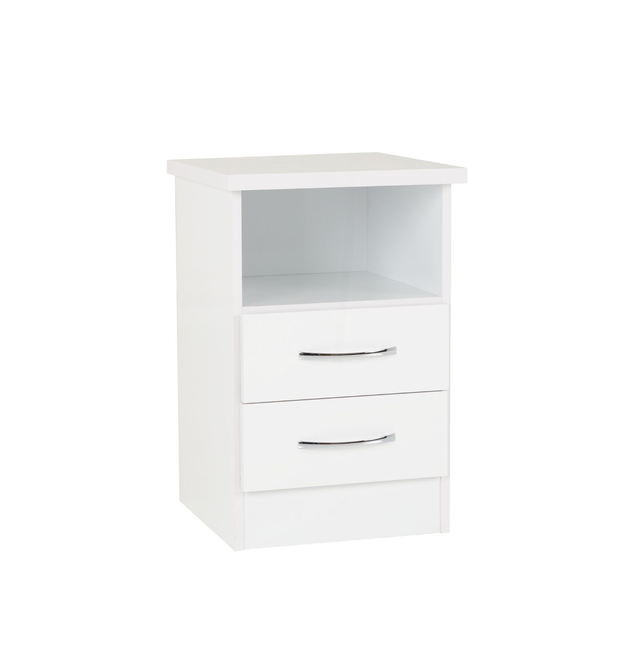 Nevada 2 Drawer Bedside