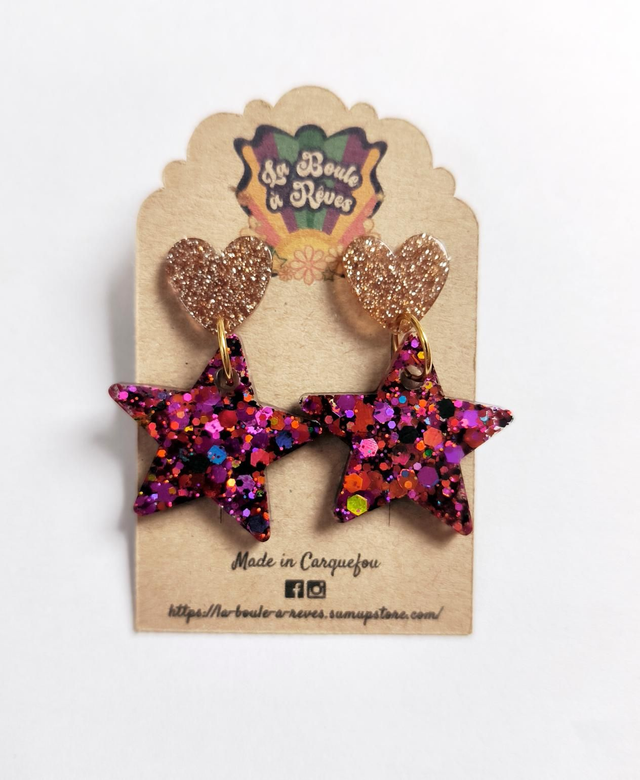 Boucles d'oreilles Crazy - C5