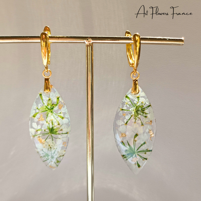 Boucles d'oreilles la carotte sauvage innocence