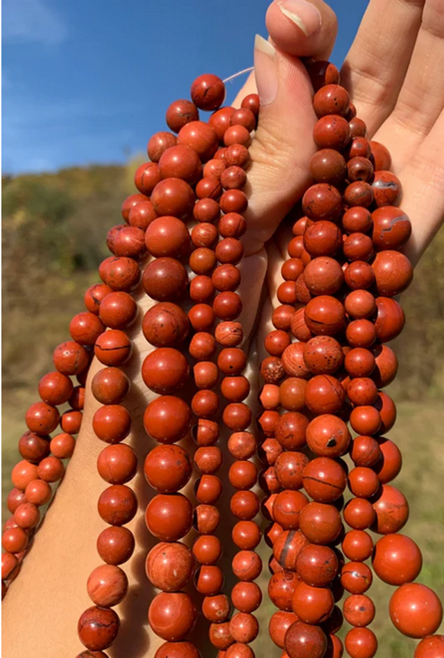 Bracelet - Jaspe Rouge