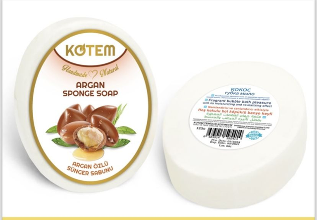 Argan soap sponge 