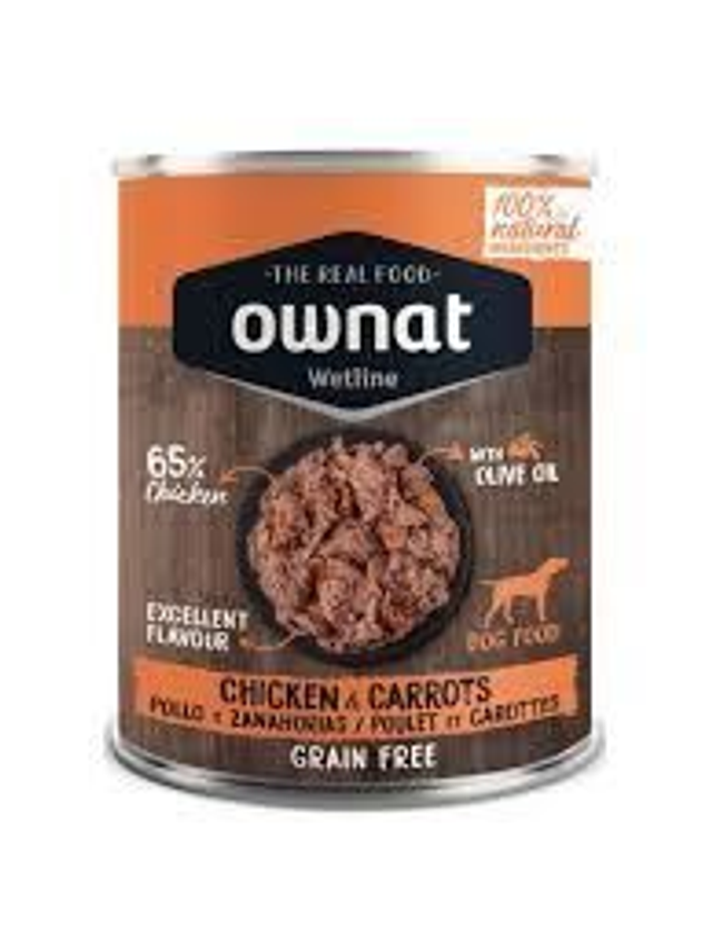 Pâtée ownat poulet et carottes