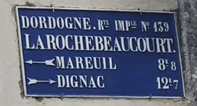 Larochebeaucourt Route impériale 139