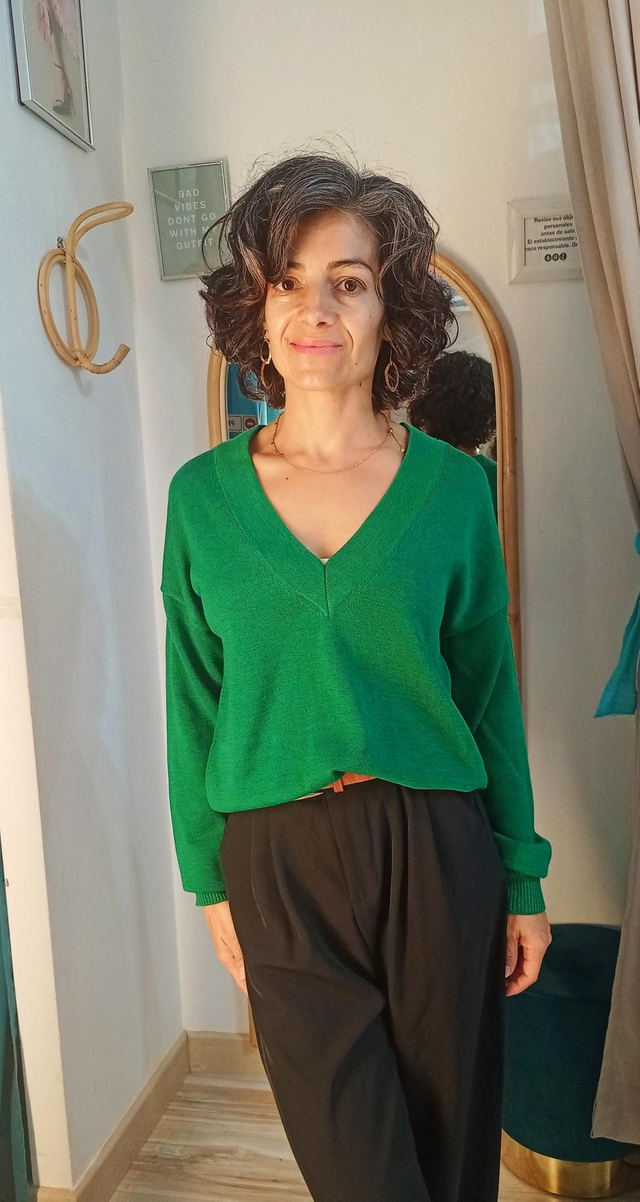 Jersey verde hierba 