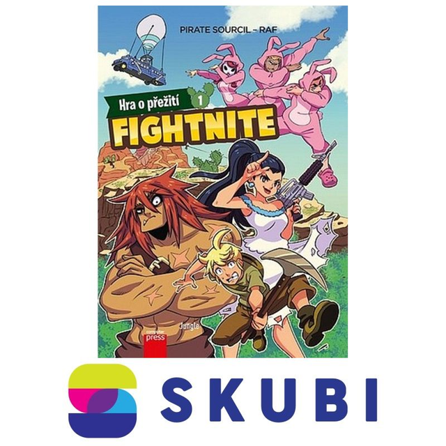 Kniha Fightnite - Hra o přežití - Pirate Sourcil 