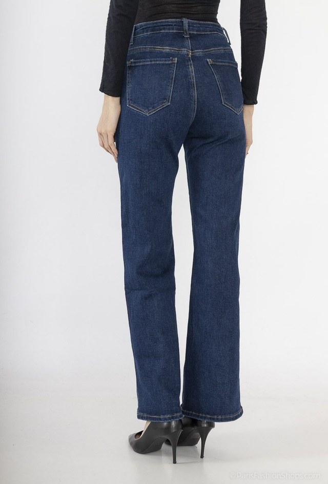 Goodies - Jeans Straight High Waist with buttons