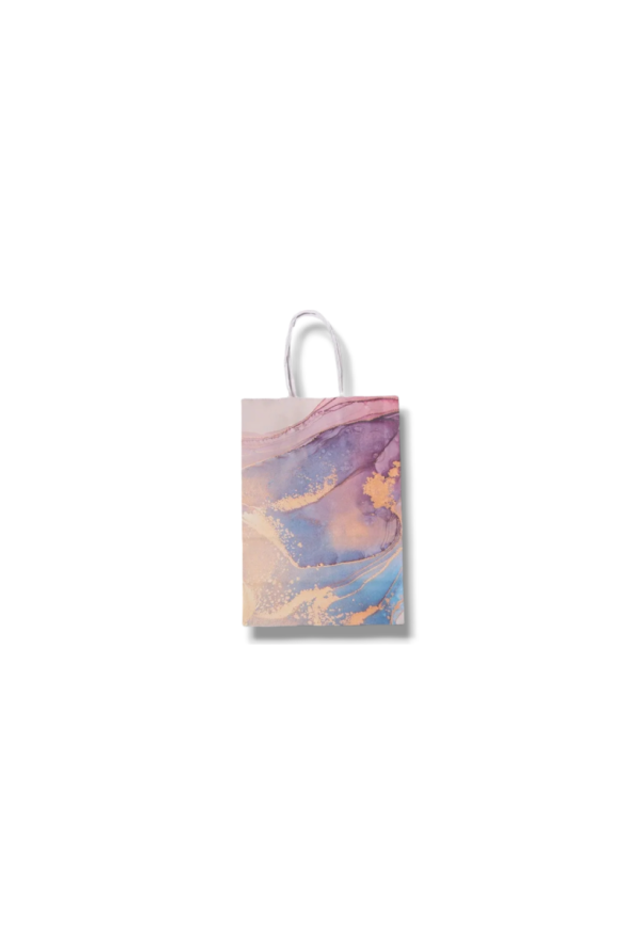 Geschenkstasche Fluid lila