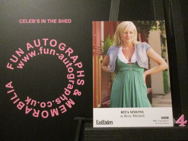 Rita Simons (Roxy Mitchell) Original EastEnders Cast Card (4)