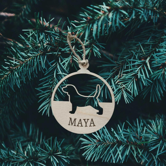 BOULE DE NOËL CHIEN/CHAT(plusieurs modèles)