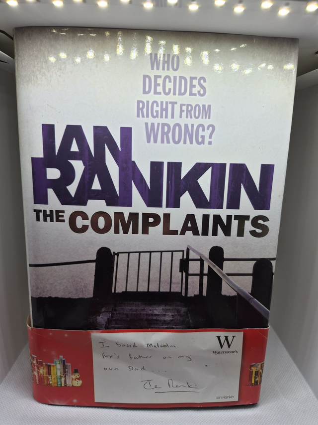 Ian Rankin - The Complaints - First Edition, First Print,Signed Slip