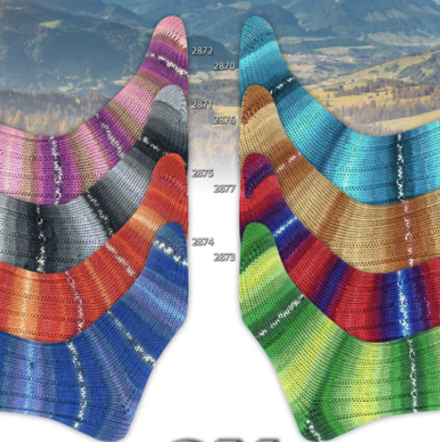 Merino Color 6-Fach Sort. 342 