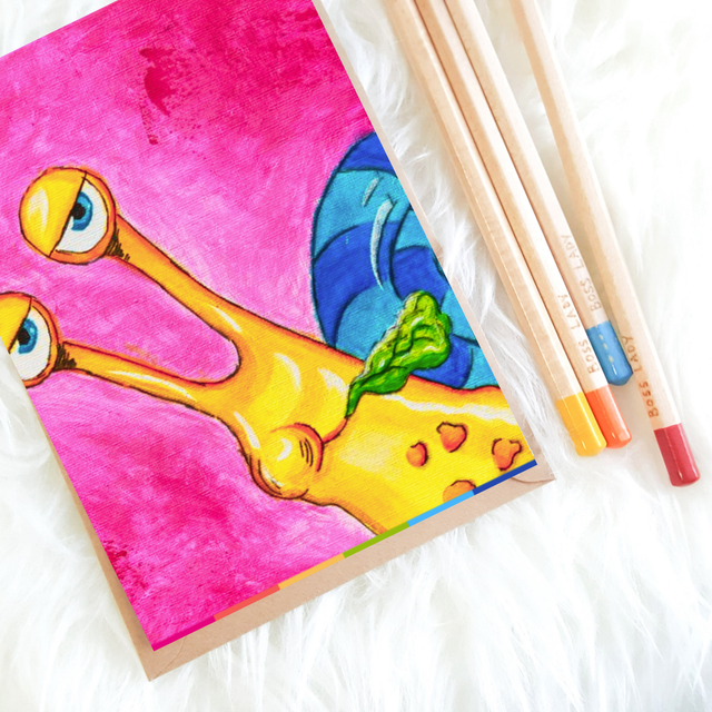 Slak | Ansichtkaart A6