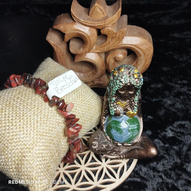 Bracelet Jaspe Breschia 