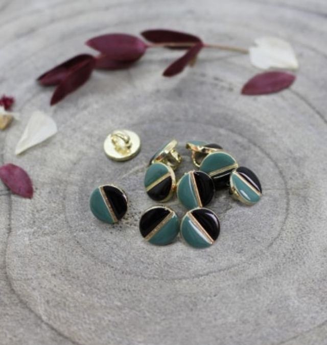 Wink 9mm Black/Cactus - Atelier Brunette