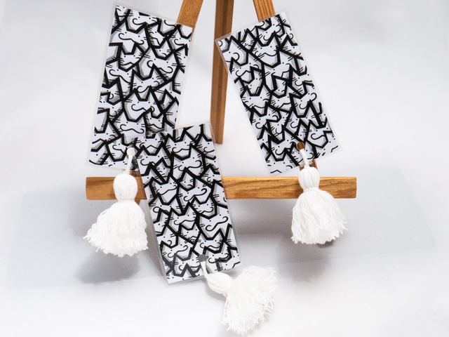 KOTKI zakładka do książki, prezent dla czytelnika