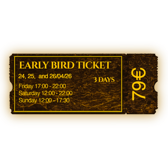 FULL PASS – EARLY BIRD